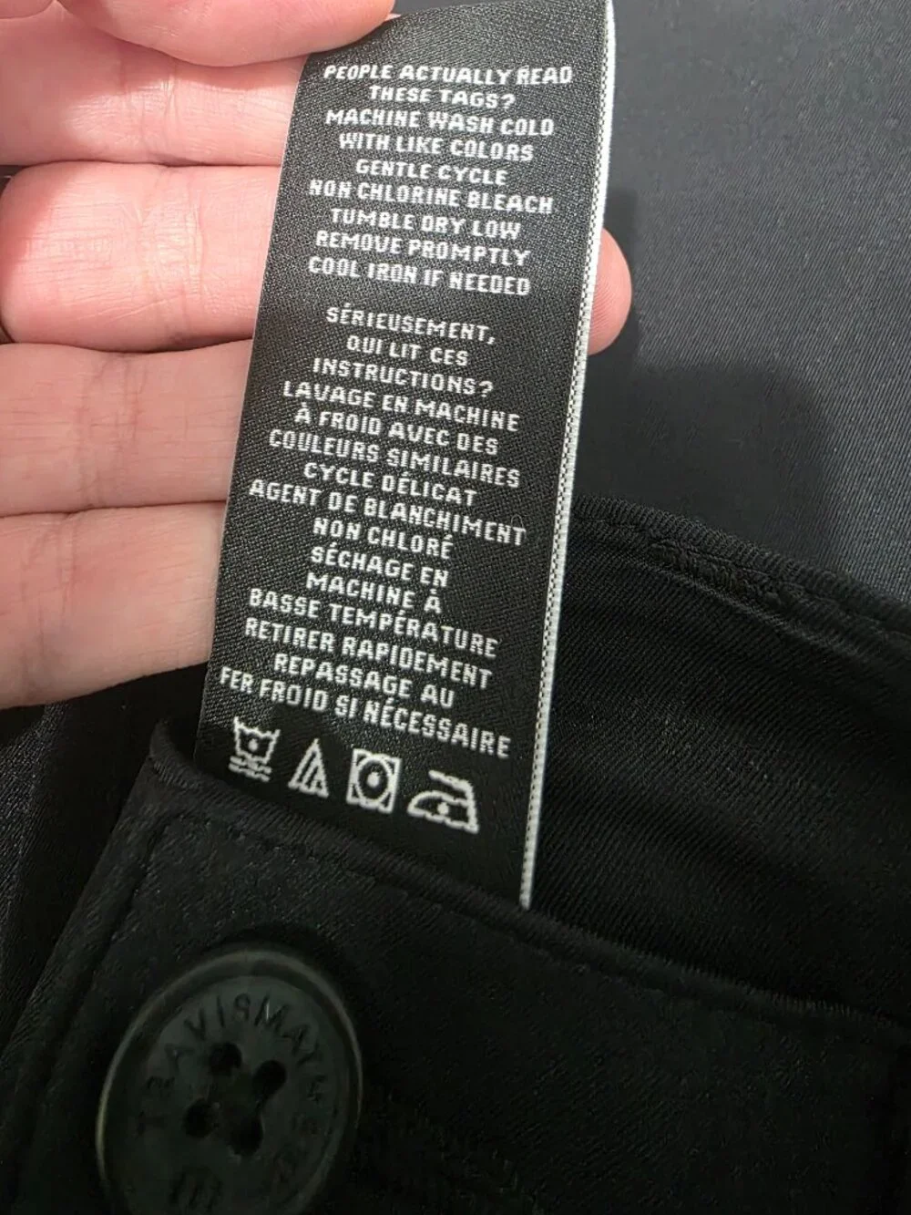 Travis Mathew Black‎ Performance Pants Size 32 Stretch 5-Pocket Trouser